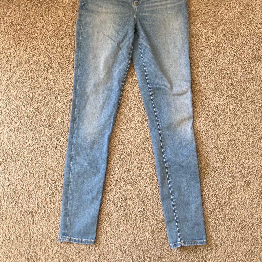 High Rise Skinny Jeans: CURVE LOVE